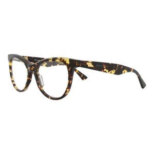 Bottega Veneta Womens Round/Oval Havana Havana Transparent Fashion Designer